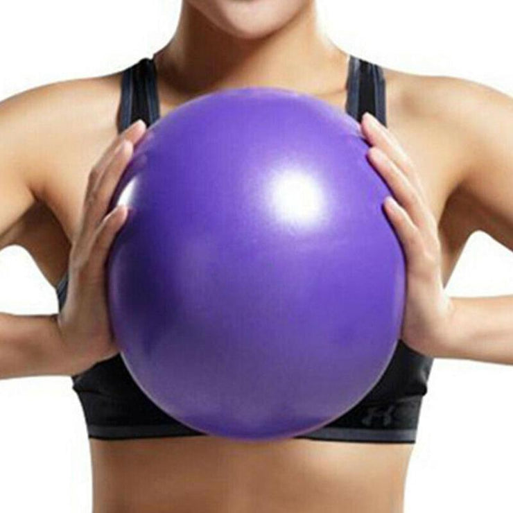 Yoga Ball, 25cm Pilates Ball, Small Fitness Ball, Fitness Ball, Yoga Ball,  Yoga Exercise Ball, Used For Fitness, Rehabilitation, Back Training-violet