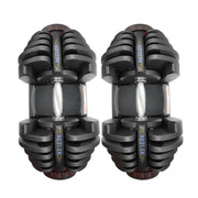 Adjustable Rezlek Dumbbells 90lbs-40kg - includes a digital dumbbell workout guide - Rezlek Fitness