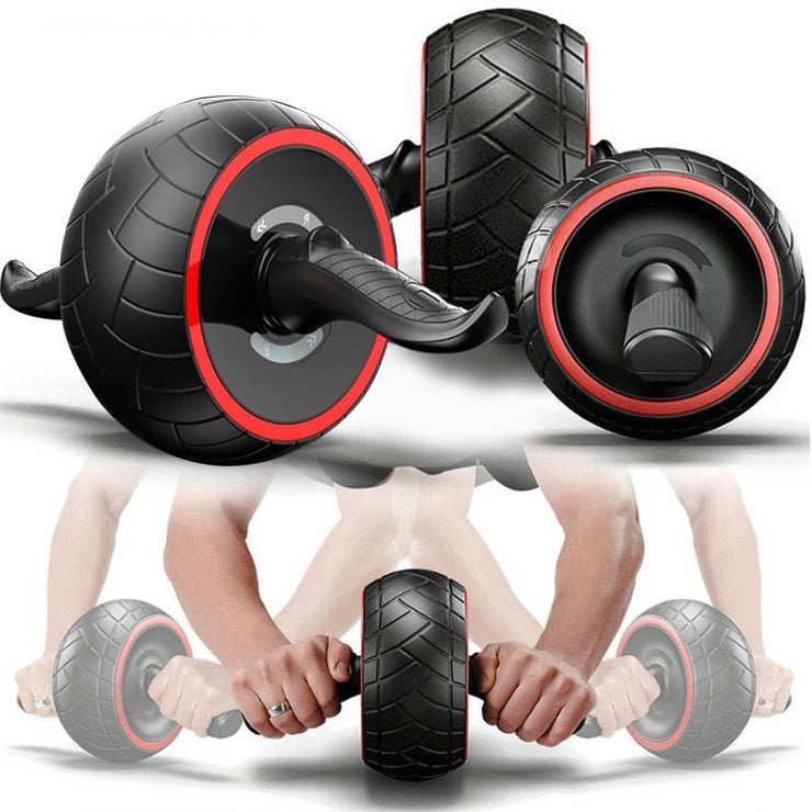 No Noise Abdominal Wheel Ab Roller with improved handles - Rezlek