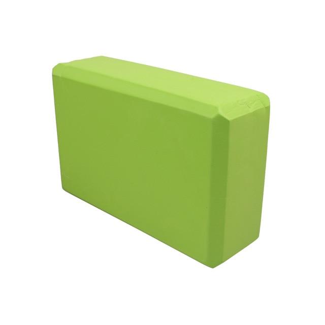 Yoga Block (Set of 2 bundle available) – Supportive, Soft Non-Slip Foam Surface For Yoga, Pilates, Meditation - Rezlek